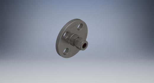 不锈钢ANSI法兰适配器，1-2英寸。卡套管接头，NPS 1-2英寸缩略图